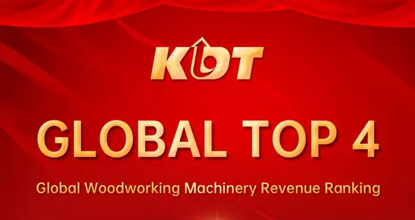 [Global Top 4] KDT chega ao topo global de fabricantes de m&aacute;quinas para trabalhar madeira!